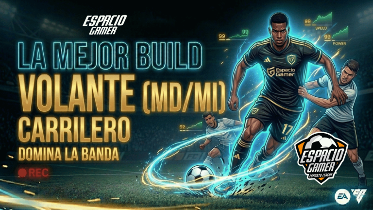 La Mejor Build de Volante (MD/MI) y Carrilero en EA FC 26: Domina la Banda - Espacio Gamer