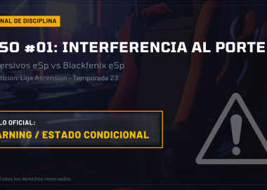 Temporada 23 - Caso #1: Interferencia ilegal al portero en tiros de esquina 5 Temporada 23 - Caso #1: Interferencia ilegal al portero en tiros de esquina