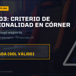Temporada 23 - Caso #03: Contacto en el área y criterio de intencionalidad en tiros de esquina 8 Temporada 23 - Caso #03: Contacto en el área y criterio de intencionalidad en tiros de esquina