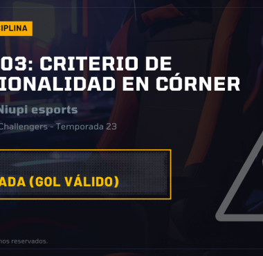 Temporada 23 - Caso #03: Contacto en el área y criterio de intencionalidad en tiros de esquina